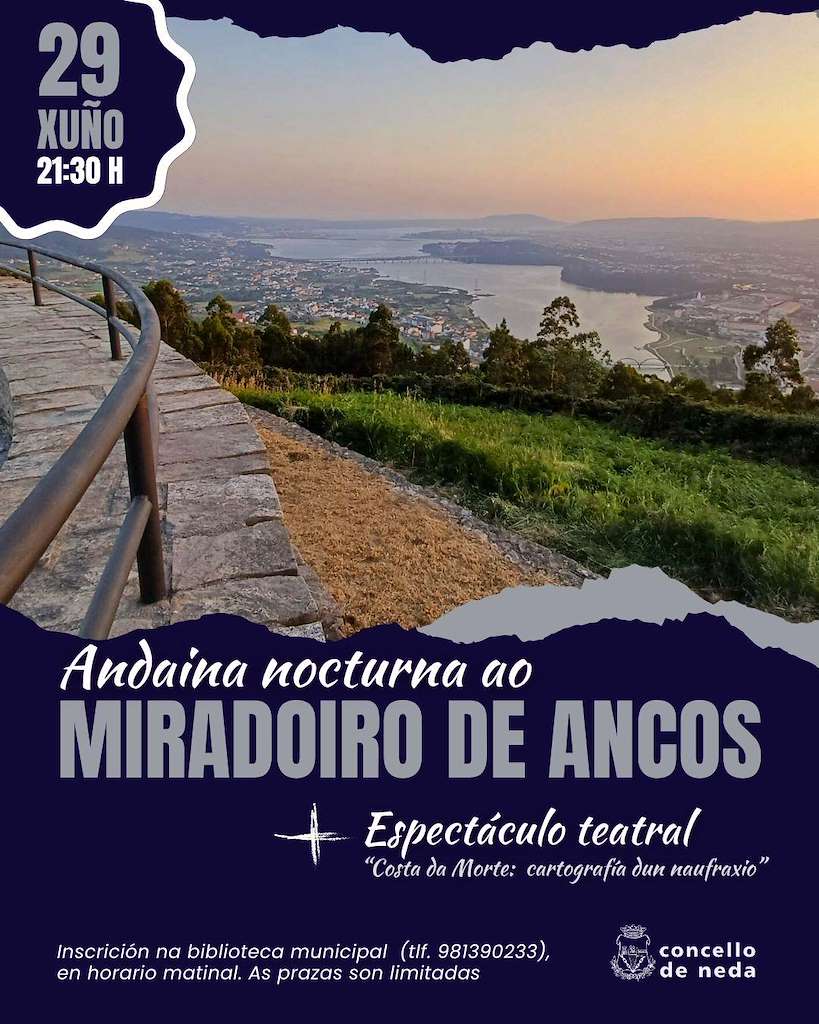 Andaina Nocturna ao Miradoiro de Ancos (2025) en Neda