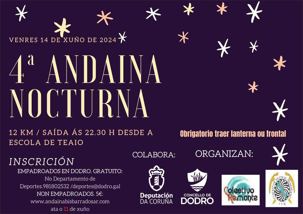 III Andaina Nocturna en Dodro