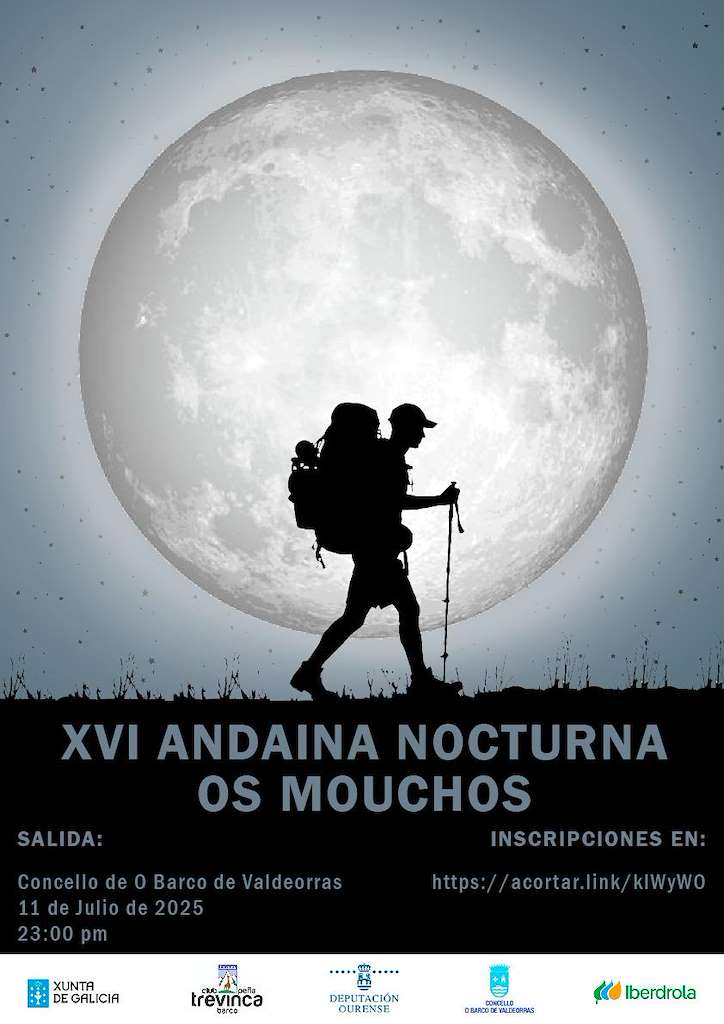 XVI Andaina Nocturna Os Mouchos (2025) en O Barco de Valdeorras