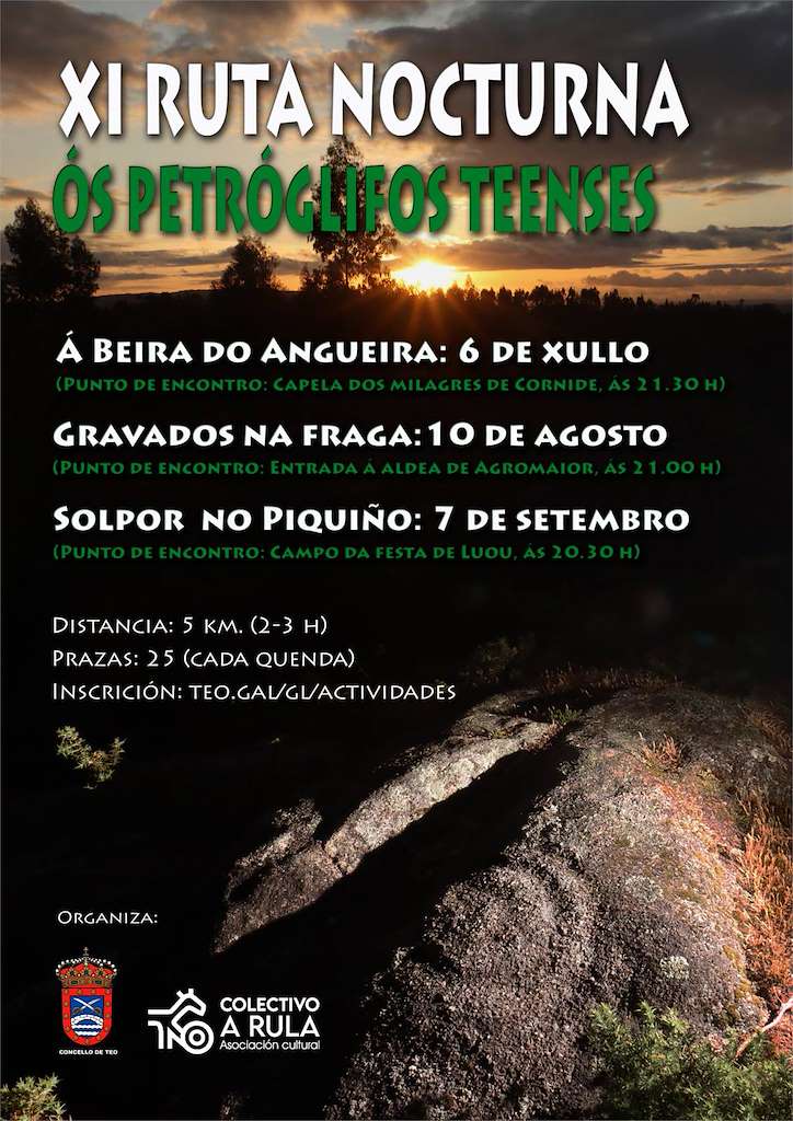 XI Andaina Nocturna Os Petroglifos en Teo