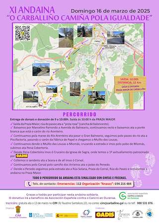 XI Andaina O Carballiño Camiña Pola Igualdade