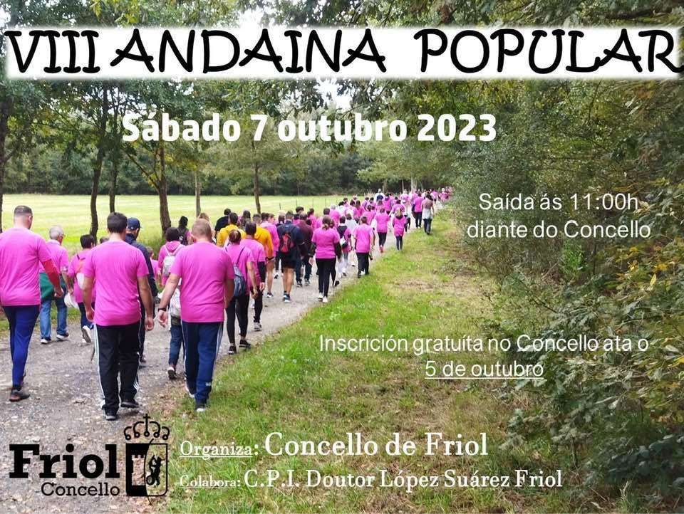 VIII Andaina Popular en Friol