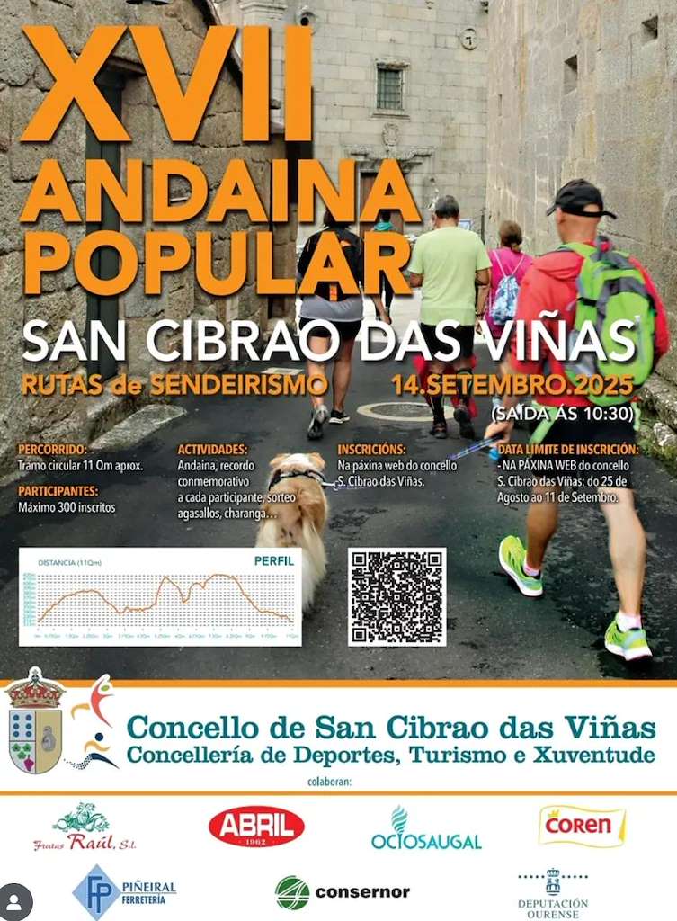 XVII Andaina Popular en San Cibrao das Viñas