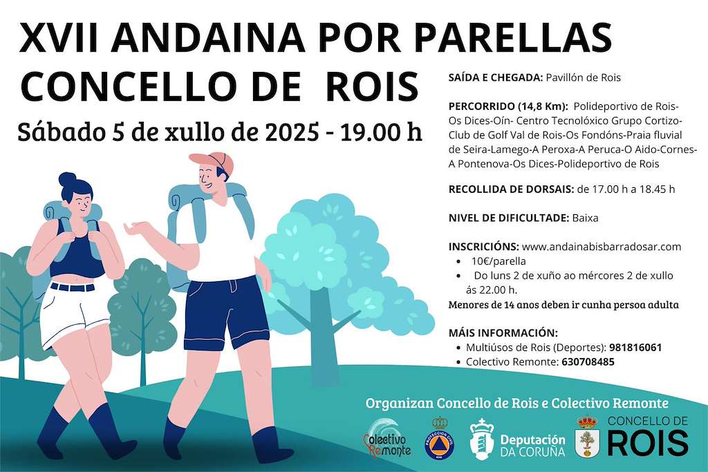 XVII Andaina por Parellas en Rois
