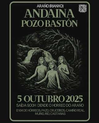 Fechas, información, programa, cartel, imágenes, mapa y ubicación de Andaina Pozo Bastón  (2025)  en  Rianxo