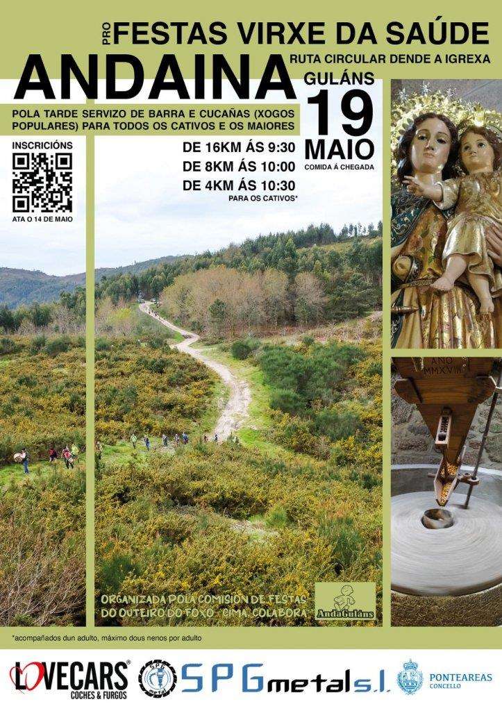 Andaina Pro Festas Virxe da Saúde de Guláns en Ponteareas