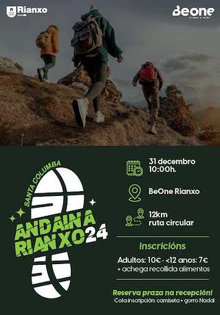 Fechas, información, programa, cartel, imágenes, mapa y ubicación de Andaina Santa Columba  en  Rianxo