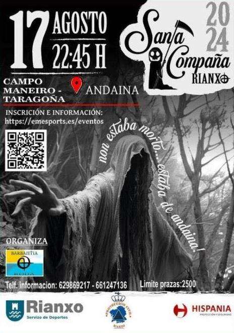 Andaina Santa Compaña en Rianxo