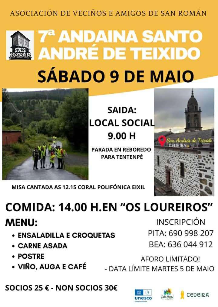 VII Andaina Santo André de Teixido  (2026) en Cedeira