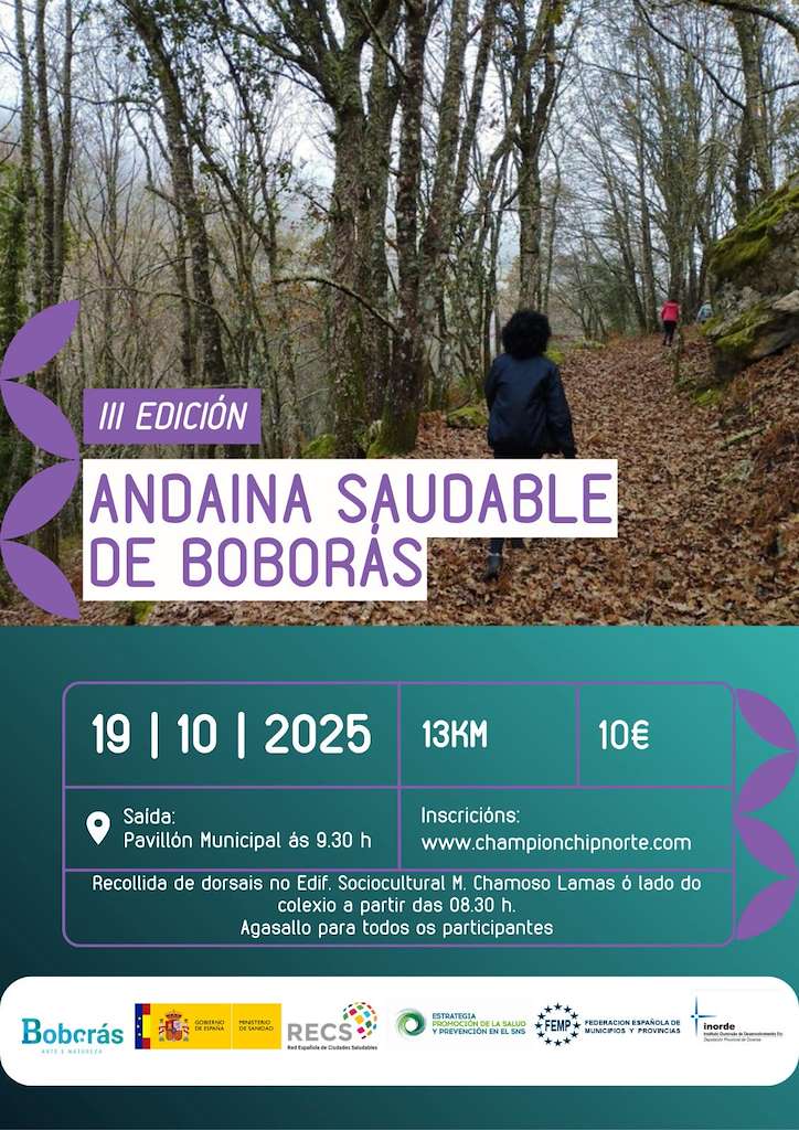 III Andaina Saudable  en Boborás