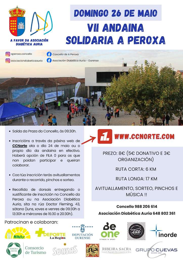 VII Andaina Solidaria (2024) en A Peroxa