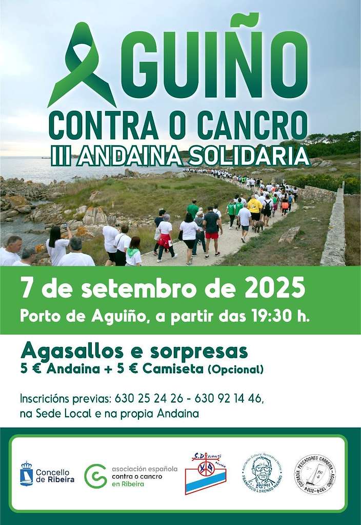 III Andaina Solidaria - Aguiño Contra o Cancro en Ribeira