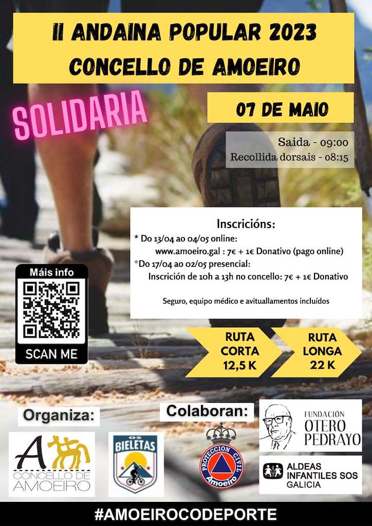 II Andaina Solidaria en Amoeiro