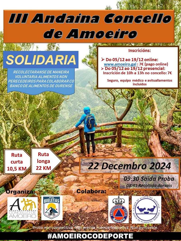 III Andaina Solidaria en Amoeiro