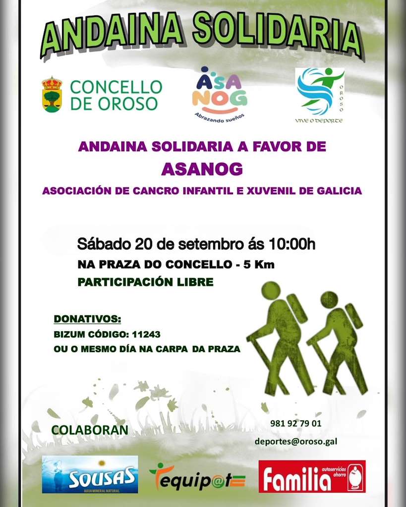 Andaina Solidaria Asanog en Oroso