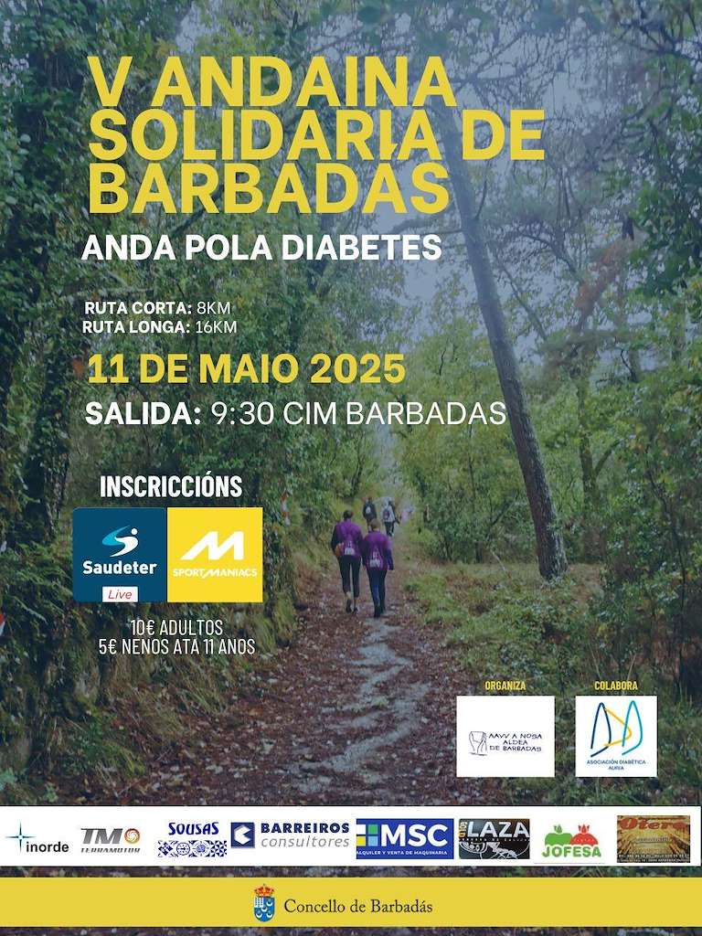 V Andaina Solidaria (2025) en Barbadás