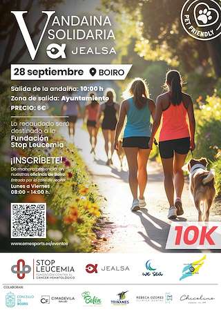 Fechas, información, programa, cartel, imágenes, mapa y ubicación de V Andaina Solidaria (2025)  en  Boiro