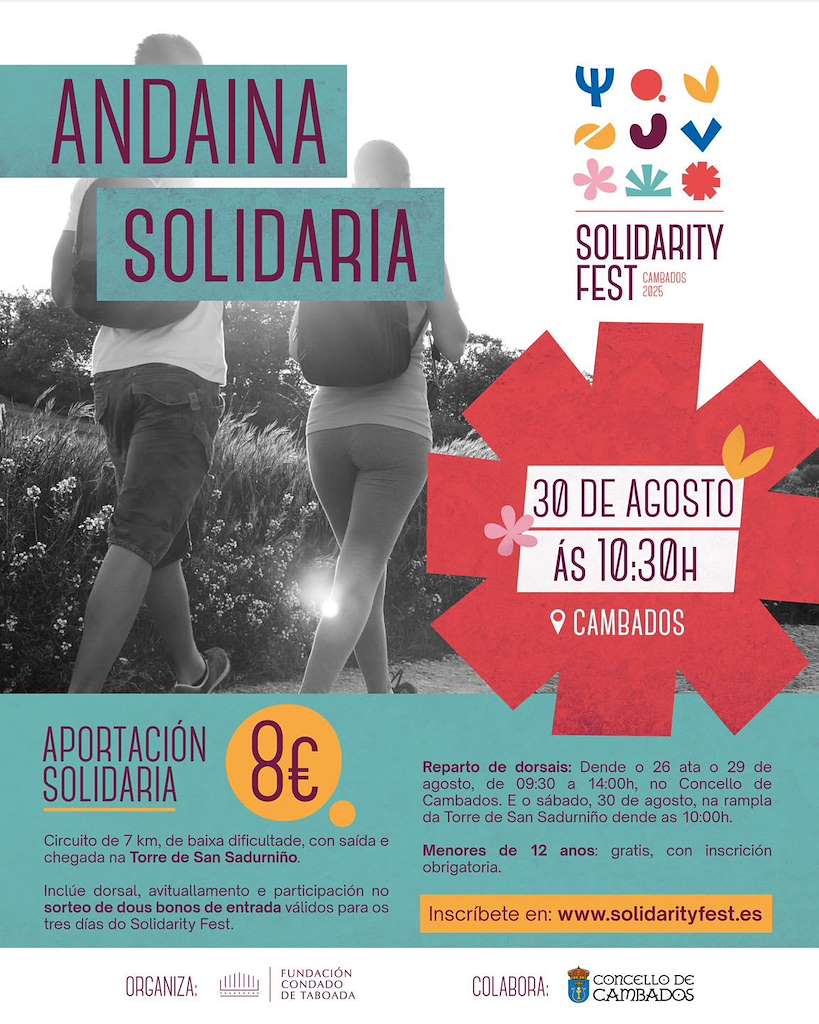 Andaina Solidaria en Cambados