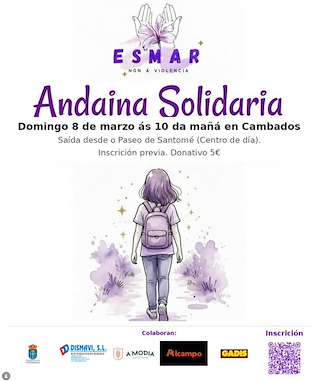 Fechas, información, programa, cartel, imágenes, mapa y ubicación de Andaina Solidaria  (2026)  en  Cambados