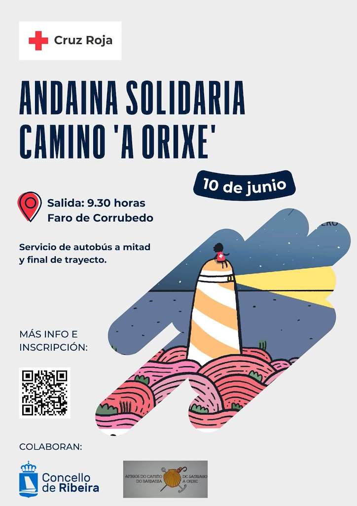 Andaina Solidaria Camino A Orixe en Ribeira