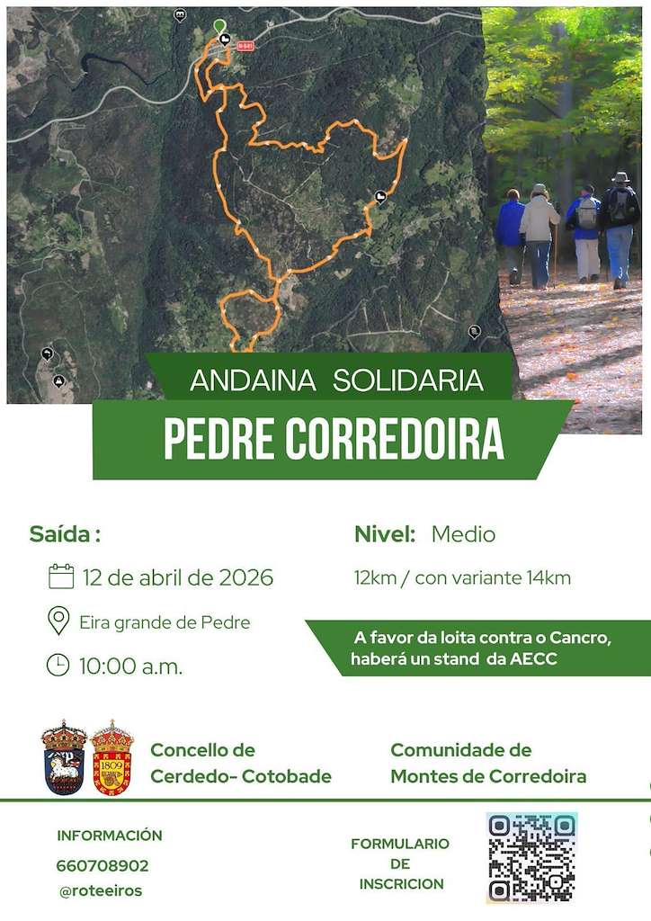 Andaina Solidaria en Cerdedo Cotobade
