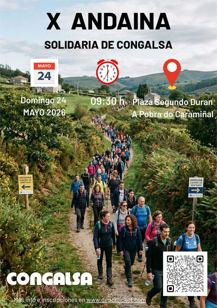 X Andaina Solidaria Congalsa (2026) en A Pobra do Caramiñal