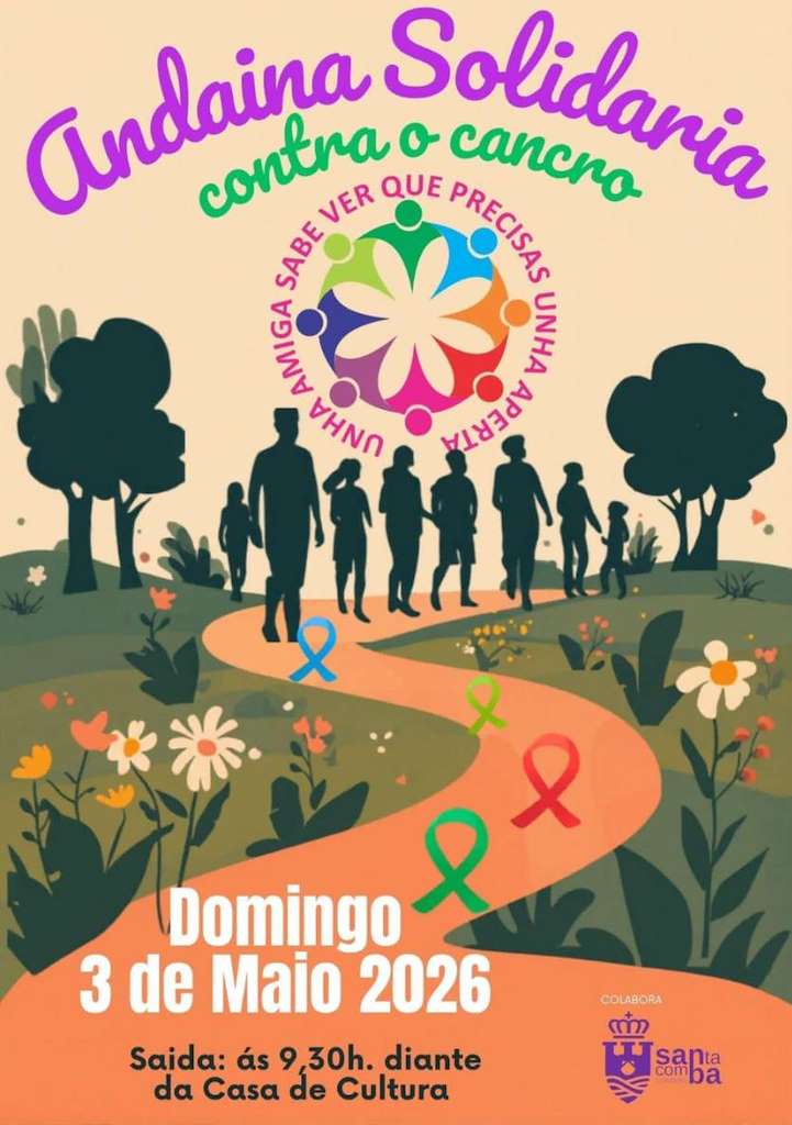 Andaina Solidaria Contra o Cancro  en Santa Comba