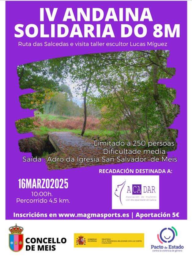 III Andaina Solidaria  do 8M  (2024) en Meis