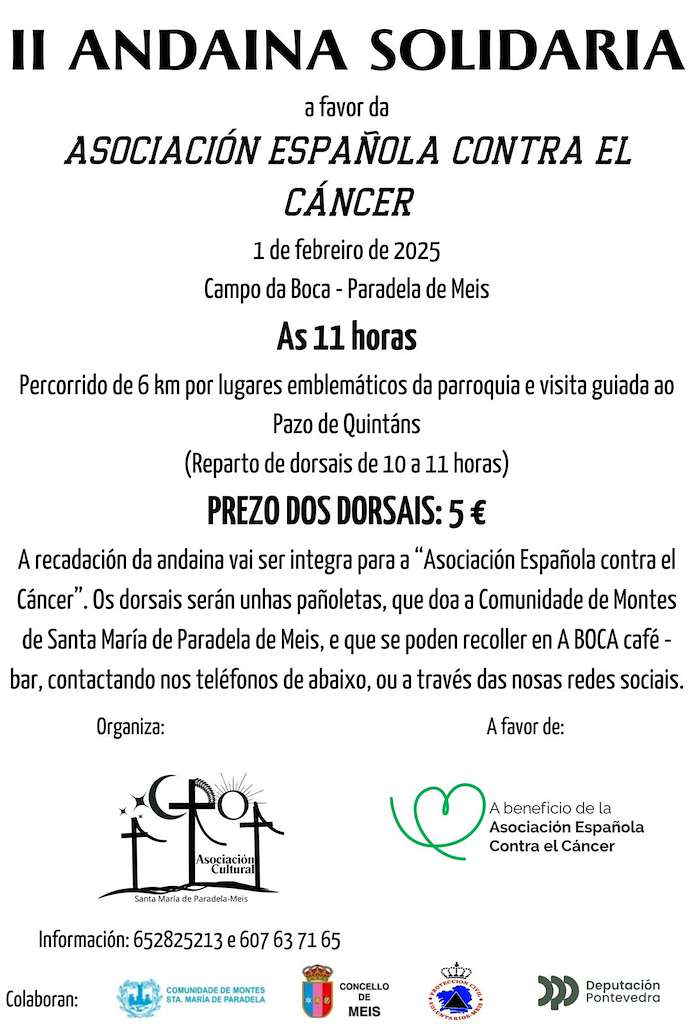 II Andaina Solidaria en Meis