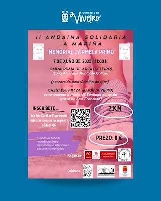Fechas, información, programa, cartel, imágenes, mapa y ubicación de II Andaina Solidaria Memorial Carmela Primo   en  Viveiro