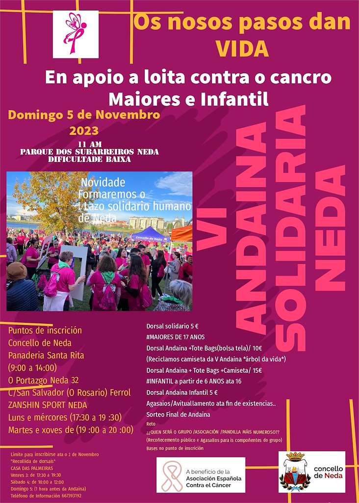 VI Andaina Solidaria en Neda