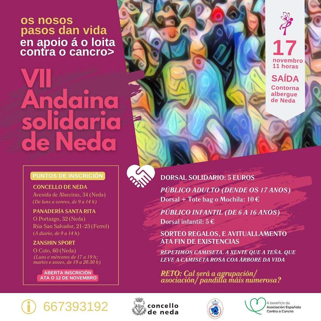 VI Andaina Solidaria en Neda