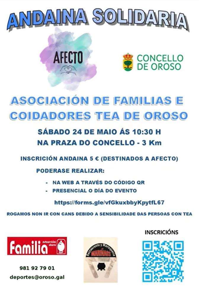 Andaina Solidaria en Oroso