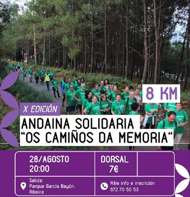 Andaina Solidaria Os Camiños da Memoria (2026) en Ribeira