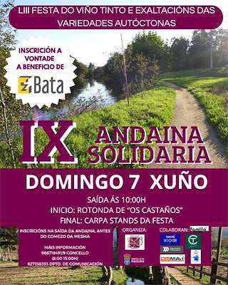 Fechas, información, programa, cartel, imágenes, mapa y ubicación de IX Andaina Solidaria (2026)  en  Ribadumia