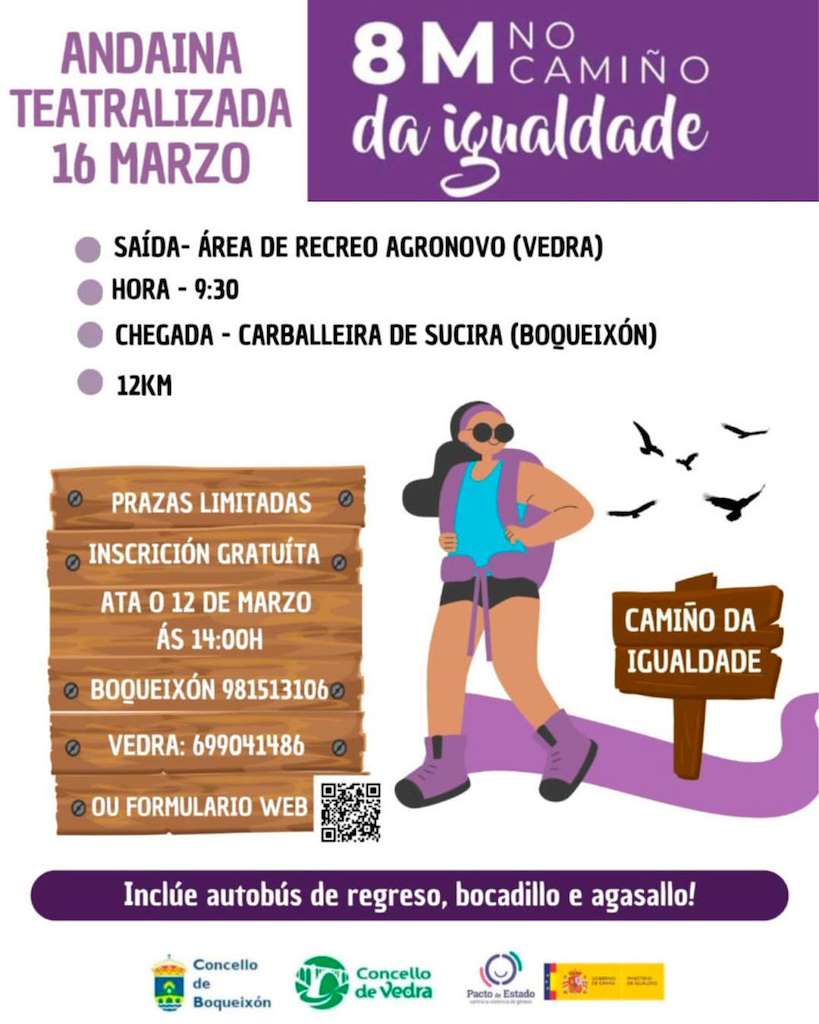Andaina Teatralizada - No Camiño da Igualdade en Vedra