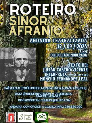 Fechas, información, programa, cartel, imágenes, mapa y ubicación de Andaina Teatralizada  (2026)  en  Silleda