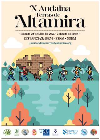 Fechas, información, programa, cartel, imágenes, mapa y ubicación de IX Andaina Terras de Altamira  en  Brión