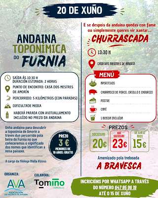 Fechas, información, programa, cartel, imágenes, mapa y ubicación de Andaina Toponímica do Furnia (2026)  en  Tomiño