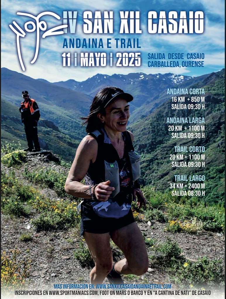 IV Andaina & Trail San Xil Casaio (2025) en Carballeda de Valdeorras
