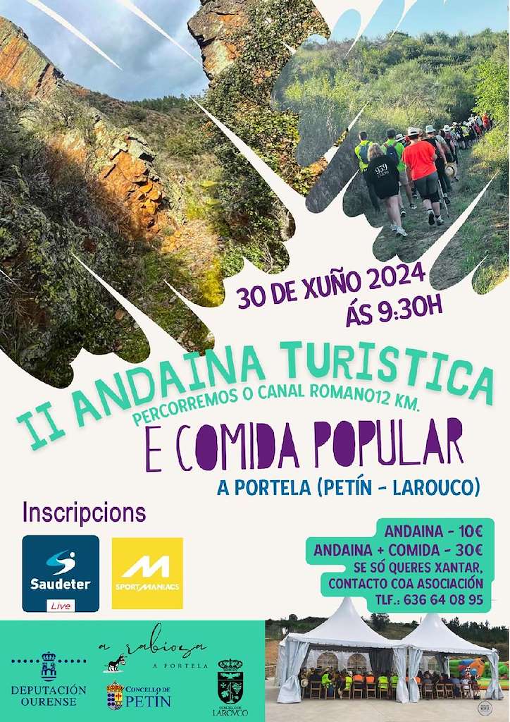 II Andaina Turística do Canal Romano en Petín