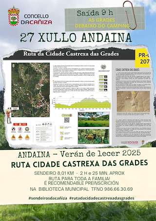 Fechas, información, programa, cartel, imágenes, mapa y ubicación de Andaina - Verán de Lecer  en  A Caniza