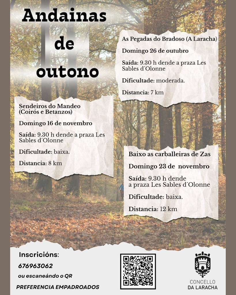 Andainas de Outono en A Laracha