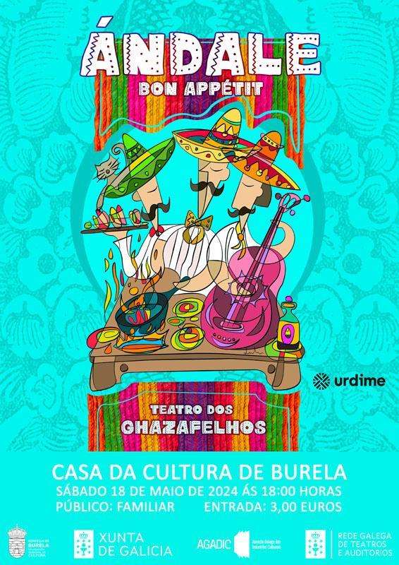 Ándale Bon Appétit - Teatro dos Ghazafelhos  (2024) en Burela