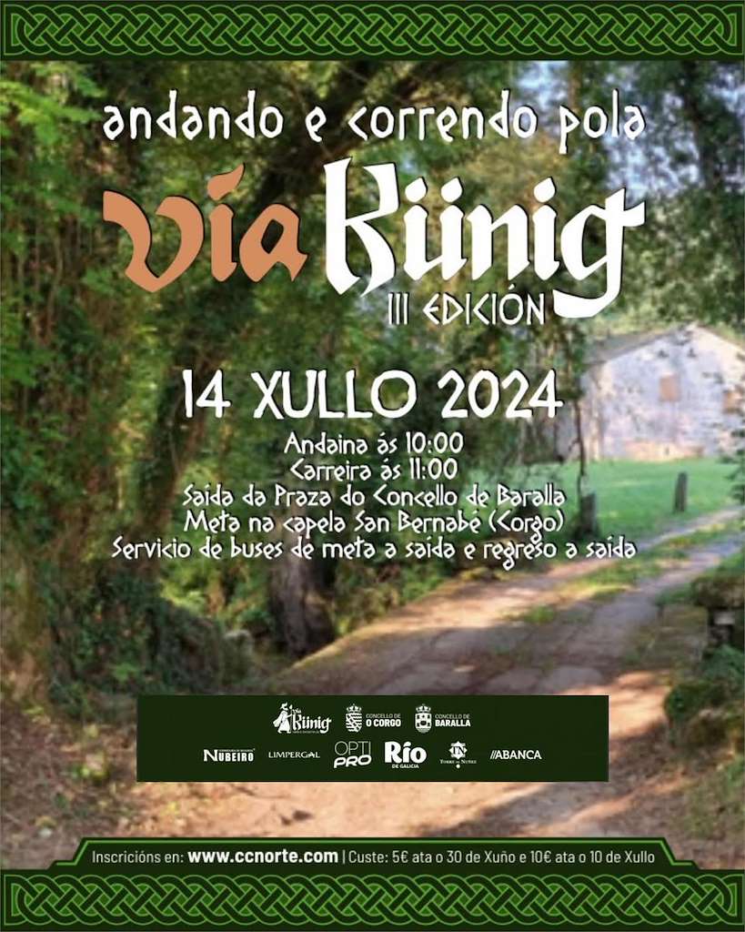 III Andando e Correndo Pola Vía Künig en Baralla
