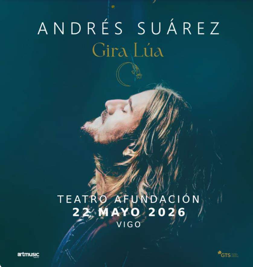 Andrés Suárez - Gira Lúa (2026) en Vigo
