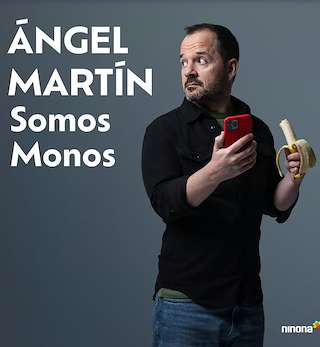 Fechas, información, programa, cartel, imágenes, mapa y ubicación de Ángel Martín - Somos Monos  (2025)  en  Lugo