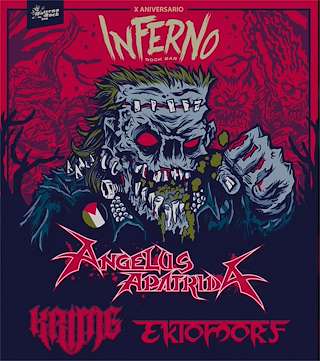 Fechas, información, programa, cartel, imágenes, mapa y ubicación de Angelus Apatrida + Ektomorf + Lrime (2026)  en  Santiago de Compostela