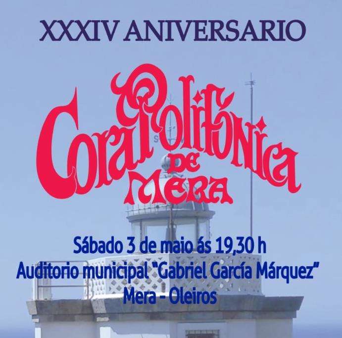 XXXII Aniversario Coral Polifónica de Mera en Oleiros