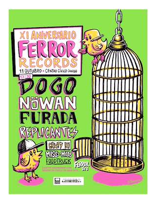 Fechas, información, programa, cartel, imágenes, mapa y ubicación de XI Aniversario Ferror Records (2026)  en  Ferrol